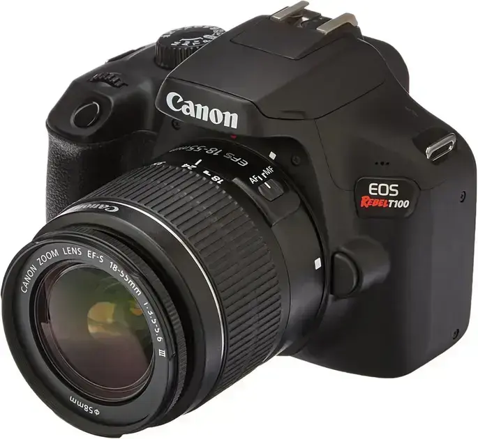 1. EOS Rebel T100 - Canon