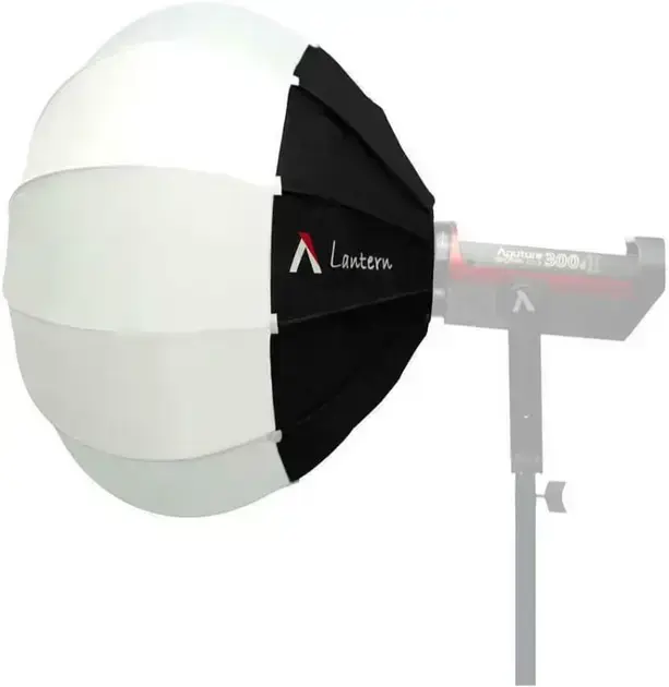 1. Softbox tipo Balão Chinês - Aputure