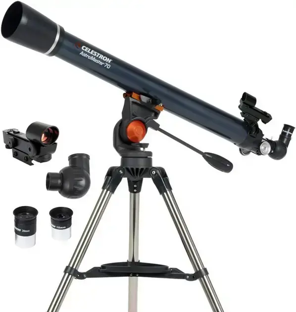 3. Telescópio AstroMaster 70AZ - Celestron
