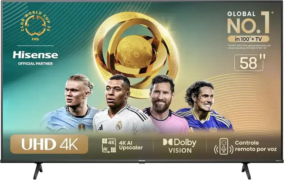 6. Hisense Smart TV UHD 4K 58